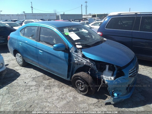 ML32F3FJ0JHF13721 - 2018 MITSUBISHI MIRAGE G4 ES Mavi foto 1