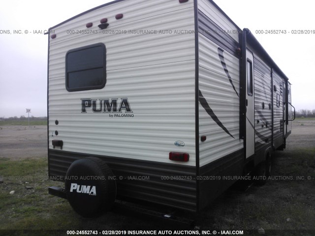 4X4TPUH20HP064140 - 2017 FOREST RIVER PUMA 32FBIS  未知 照片 4