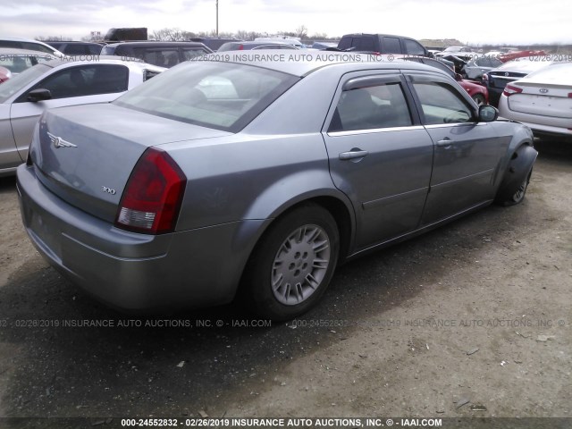 2C3KA43R06H490889 - 2006 CHRYSLER 300 Light Blue photo 4