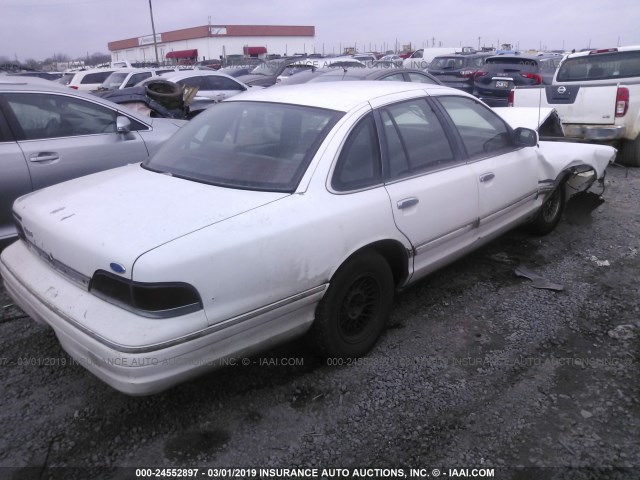 2FALP74W2RX188184 - 1994 FORD CROWN VICTORIA LX WHITE photo 4