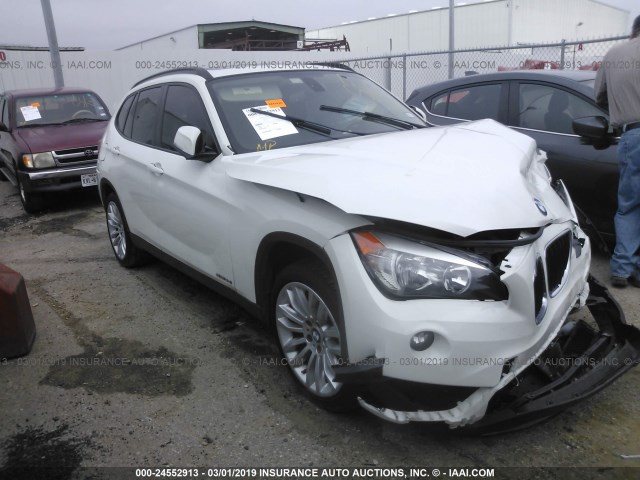 WBAVM1C58EVW47244 - 2014 BMW X1 SDRIVE28I WHITE photo 1