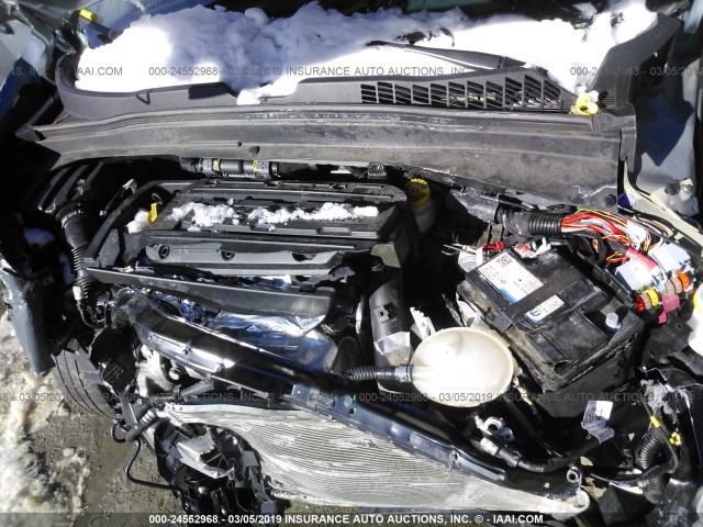 ZACCJBAH7HPG02331 - 2017 JEEP RENEGADE SPORT Մոխրագույն լուսանկար 10