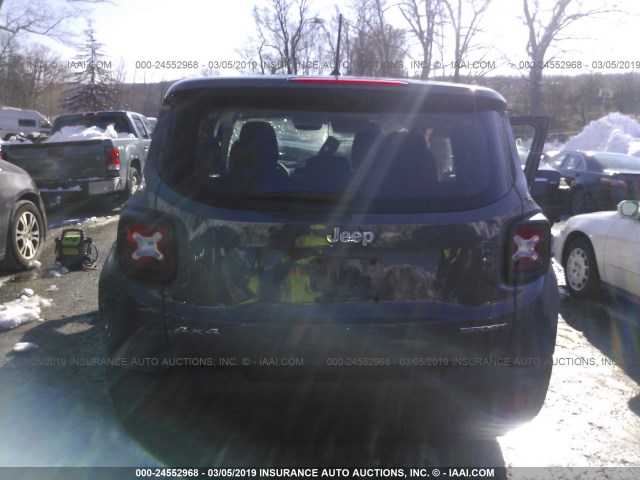 ZACCJBAH7HPG02331 - 2017 JEEP RENEGADE SPORT Մոխրագույն լուսանկար 8