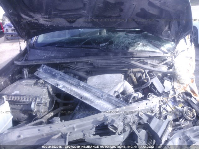 5TFTX4CN7EX045281 - 2014 TOYOTA TACOMA ACCESS CAB ნაცრისფერი ფოტო 10