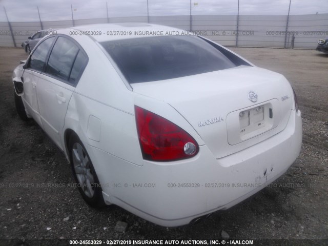 1N4BA41E94C918962 - 2004 NISSAN MAXIMA SE/SL WHITE photo 3