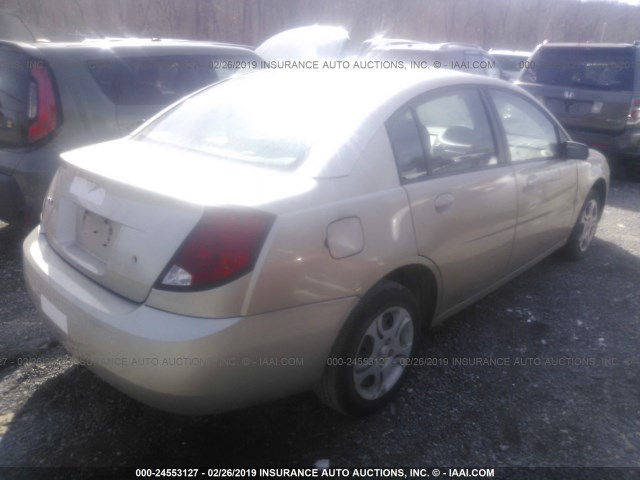 1G8AJ52F64Z124284 - 2004 SATURN ION LEVEL 2 香槟色 照片 4