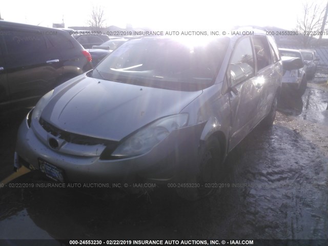 5TDZK23C07S037043 - 2007 TOYOTA SIENNA CE/LE SILVER photo 2