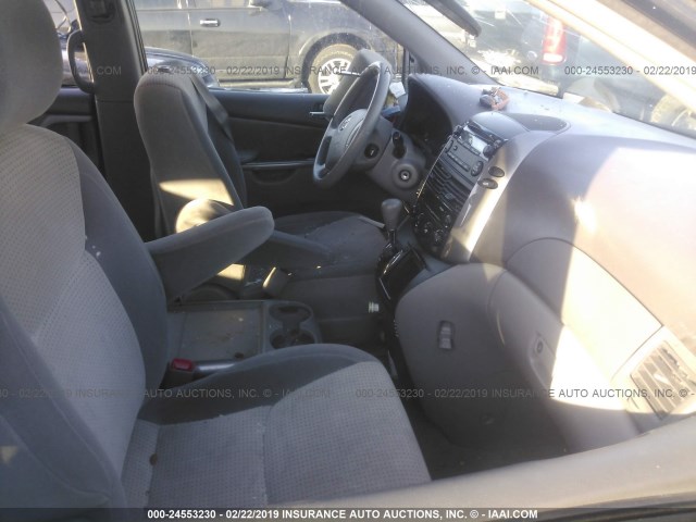 5TDZK23C07S037043 - 2007 TOYOTA SIENNA CE/LE SILVER photo 5