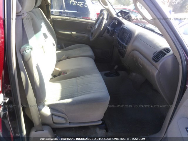 5TBBN44193S412397 - 2003 TOYOTA TUNDRA ACCESS CAB SR5 MAROON photo 5