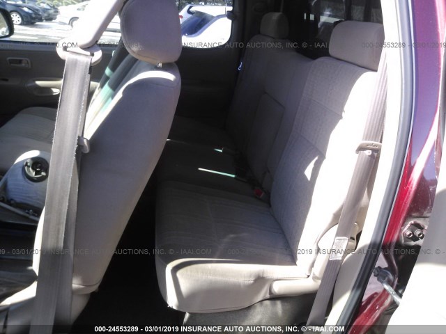5TBBN44193S412397 - 2003 TOYOTA TUNDRA ACCESS CAB SR5 MAROON photo 8