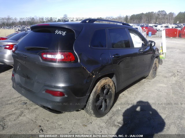 1C4PJLCBXJD544008 - 2018 JEEP CHEROKEE LATITUDE GRAY photo 4