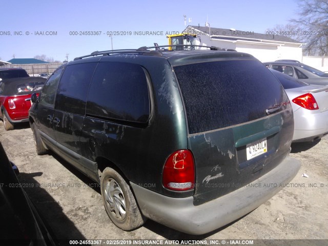 2P4GP44G5XR309189 - 1999 PLYMOUTH GRAND VOYAGER SE/EXPRESSO 绿色 照片 3
