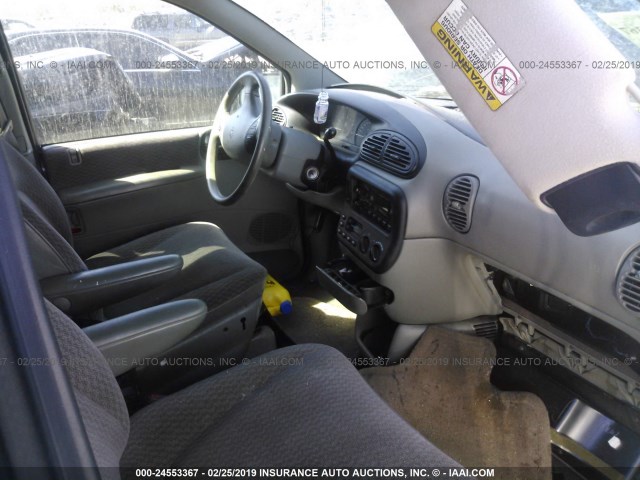 2P4GP44G5XR309189 - 1999 PLYMOUTH GRAND VOYAGER SE/EXPRESSO 绿色 照片 5