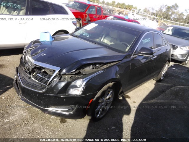 1G6AB5RX8G0109928 - 2016 CADILLAC ATS LUXURY BLACK photo 2