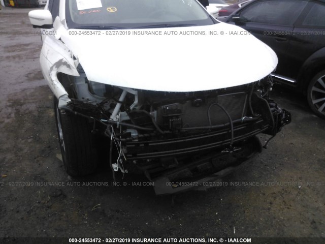 5N1AT2MT5FC920415 - 2015 NISSAN ROGUE S/SL/SV WHITE photo 6