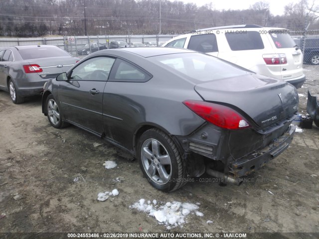 1G2ZH158564165942 - 2006 PONTIAC G6 GT GRAY photo 3