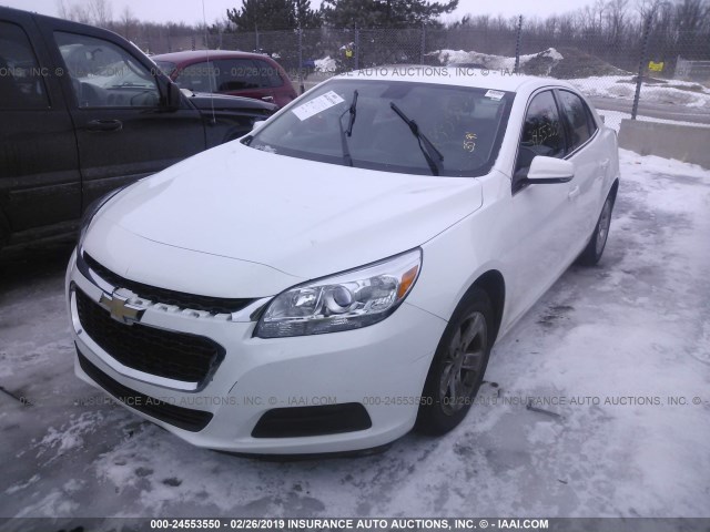 1G11C5SA2GF153591 - 2016 CHEVROLET MALIBU LIMITED LT WHITE photo 2