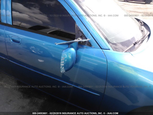 2B3KA43R06H394533 - 2006 DODGE CHARGER SE/SXT BLUE photo 6