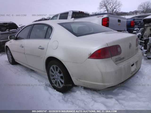 1G4HG5EM6AU104795 - 2010 BUICK LUCERNE CXL WHITE photo 3