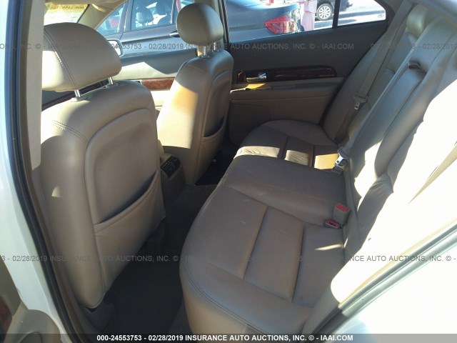 1LNHM86S7YY602370 - 2000 LINCOLN LS WHITE photo 8