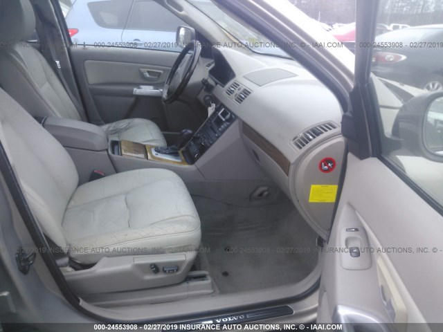 YV1CY592151204325 - 2005 VOLVO XC90 GOLD photo 5