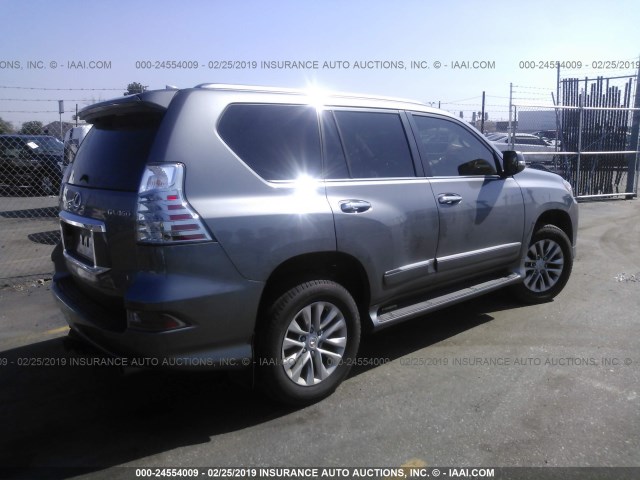 JTJBM7FX5H5155424 - 2017 LEXUS GX GRAY photo 4