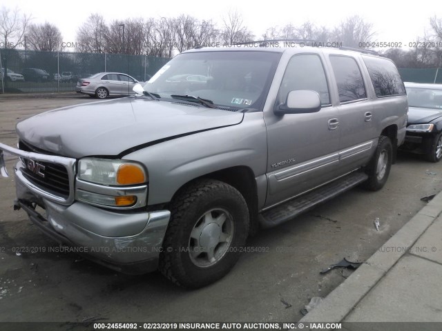 1GKFK16T33J227262 - 2003 GMC YUKON XL K1500 TAN photo 2