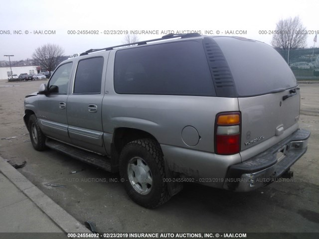 1GKFK16T33J227262 - 2003 GMC YUKON XL K1500 TAN photo 3