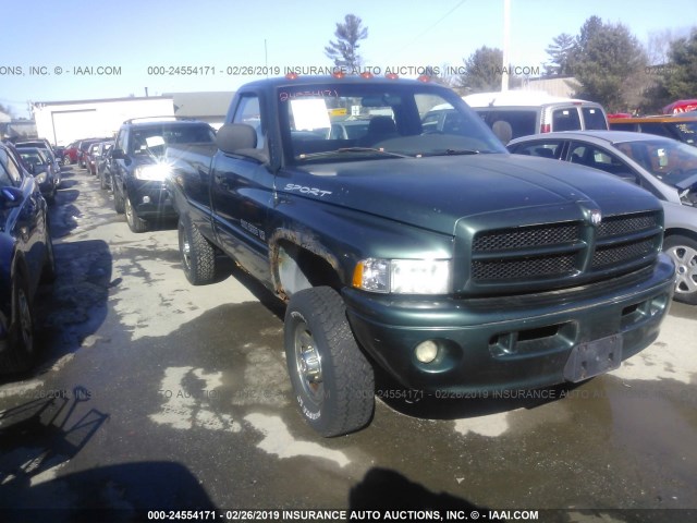 3B7KF26Z6XM514824 - 1999 DODGE RAM 2500 GREEN photo 1