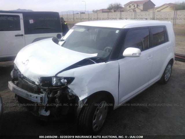 JTLKE50E581045657 - 2008 TOYOTA SCION XB თეთრი ფოტო 2