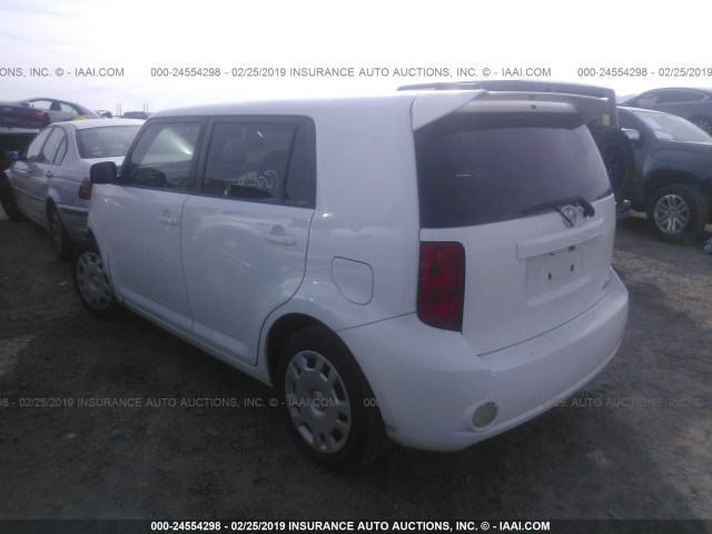 JTLKE50E581045657 - 2008 TOYOTA SCION XB თეთრი ფოტო 3