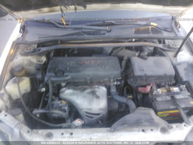 4T1BE32K72U075750 - 2002 TOYOTA CAMRY LE/XLE/SE WHITE photo 10