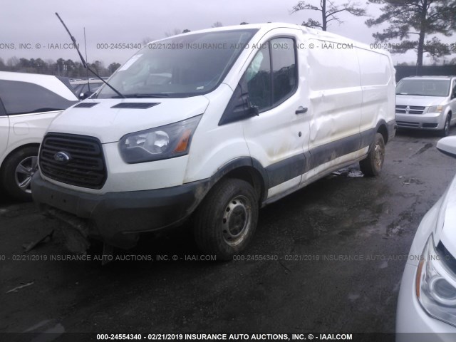 1FTYR2ZM9JKA56051 - 2018 FORD TRANSIT T-250 WHITE photo 2