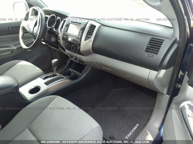 5TFUX4EN5DX021612 - 2013 TOYOTA TACOMA ACCESS CAB ლურჯი ფოტო 5