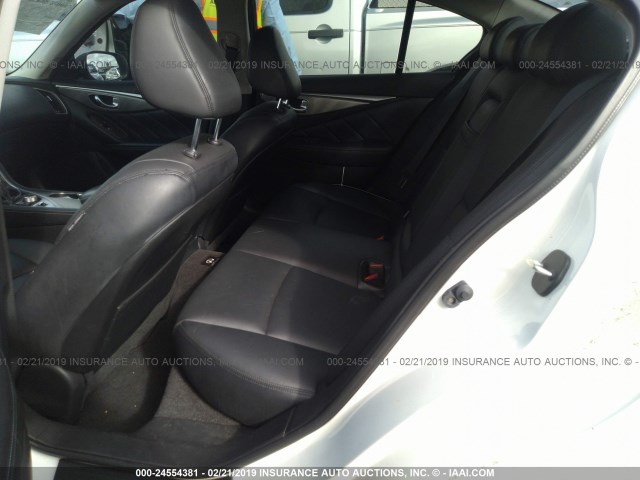 JN1BV7AP2EM678623 - 2014 INFINITI Q50 PREMIUM/SPORT WHITE photo 8