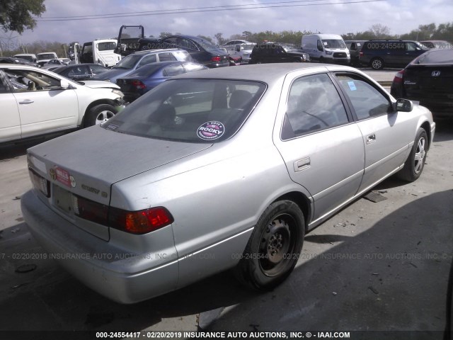 4T1BG22K21U036924 - 2001 TOYOTA CAMRY CE/LE/XLE SILVER photo 4