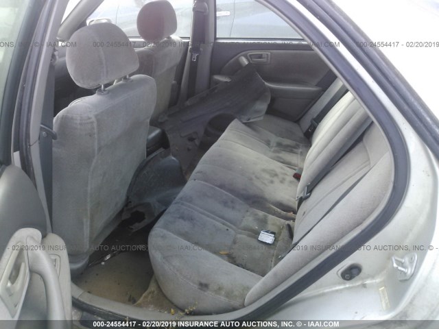 4T1BG22K21U036924 - 2001 TOYOTA CAMRY CE/LE/XLE SILVER photo 8