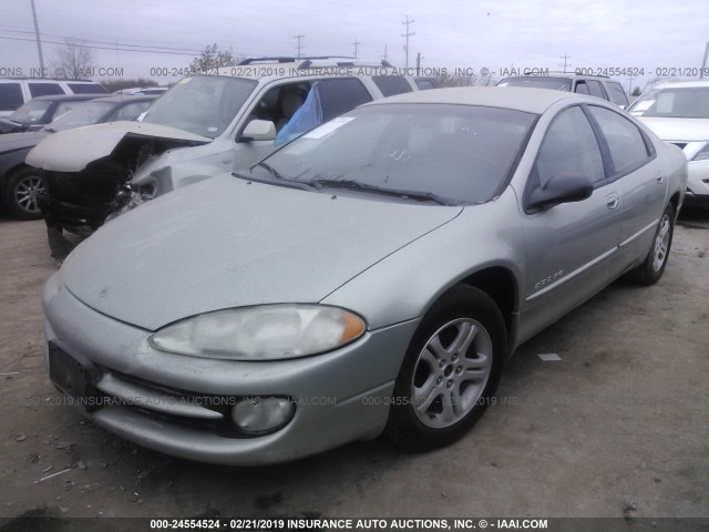 2B3HD56J3YH186890 - 2000 DODGE INTREPID ES GREEN photo 2