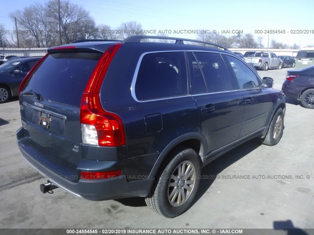 YV4CZ982X81430683 - 2008 VOLVO XC90 GREEN photo 4