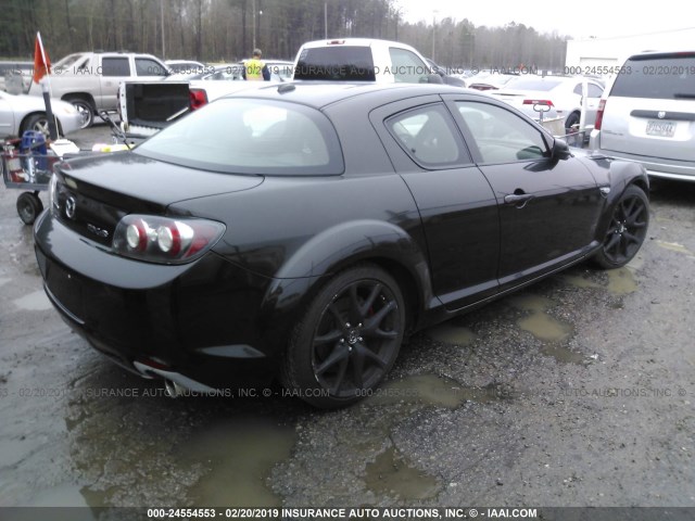 JM1FE17M990402932 - 2009 MAZDA RX8 BLACK photo 4