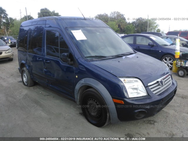 NM0KS9CN4DT136521 - 2013 FORD TRANSIT CONNECT XLT PREMIUM BLUE photo 1