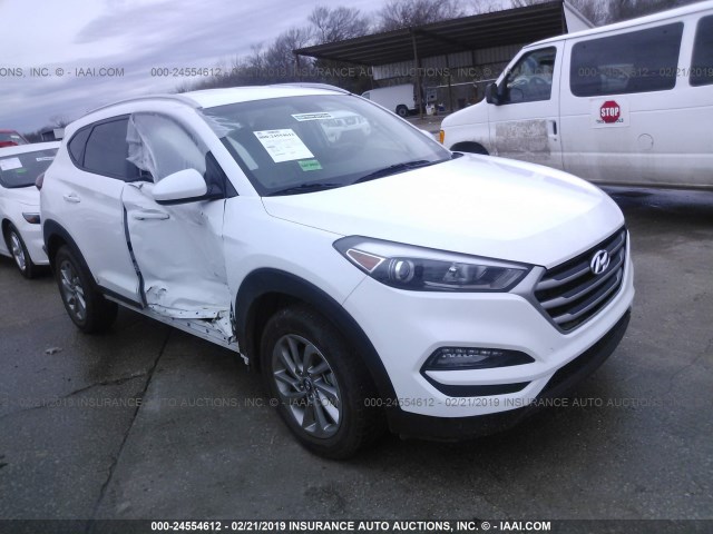 KM8J33A46JU684282 - 2018 HYUNDAI TUCSON LIMITED/SPORT AND ECO/SE WHITE photo 1