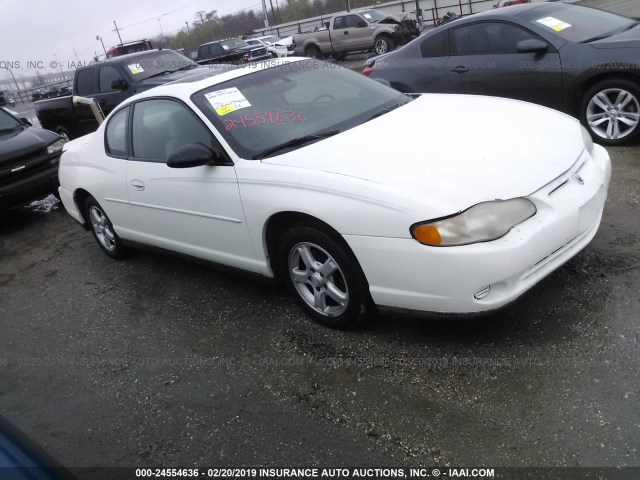 2G1WW12E339348188 - 2003 CHEVROLET MONTE CARLO LS 白色 照片 1