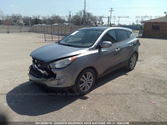 KM8JU3AC2BU222162 - 2011 HYUNDAI TUCSON GLS/LIMITED 灰色 照片 2