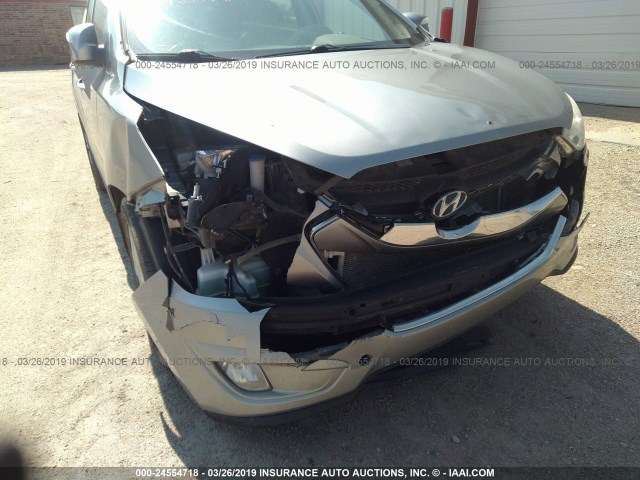 KM8JU3AC2BU222162 - 2011 HYUNDAI TUCSON GLS/LIMITED 灰色 照片 6