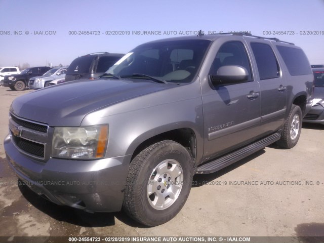 3GNFC16087G113223 - 2007 CHEVROLET SUBURBAN C1500 GRAY photo 2