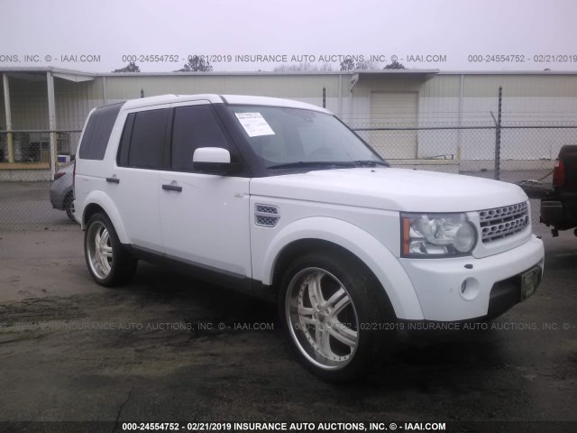 SALAG2D40CA601117 - 2012 LAND ROVER LR4 HSE WHITE photo 1