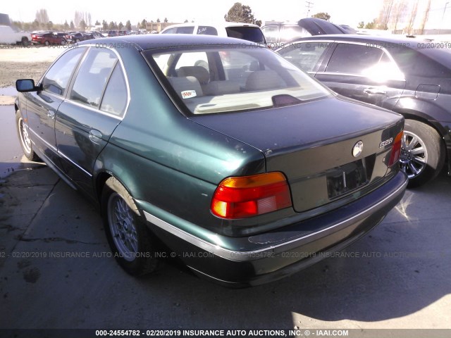 WBADM634XYGU07069 - 2000 BMW 528 I AUTOMATIC GREEN photo 3