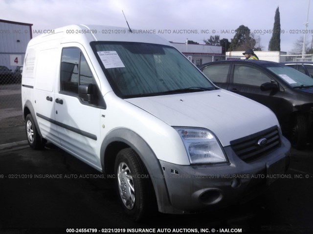 NM0LS7AN5DT165120 - 2013 FORD TRANSIT CONNECT XL WHITE photo 1