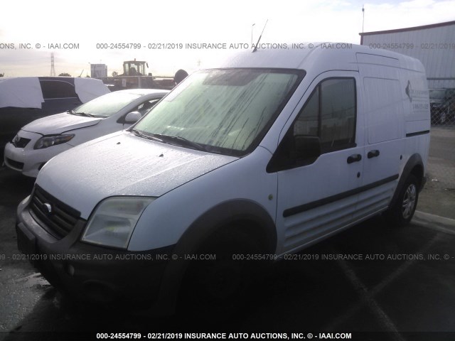 NM0LS7AN5DT165120 - 2013 FORD TRANSIT CONNECT XL WHITE photo 2